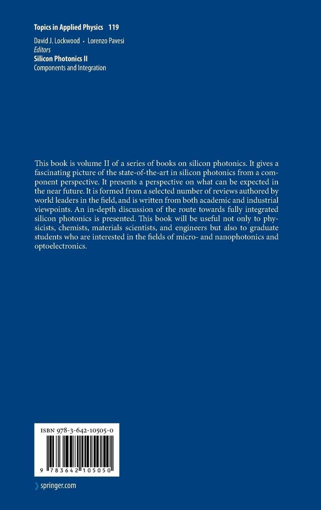 Weitere Ansicht: Silicon Photonics II