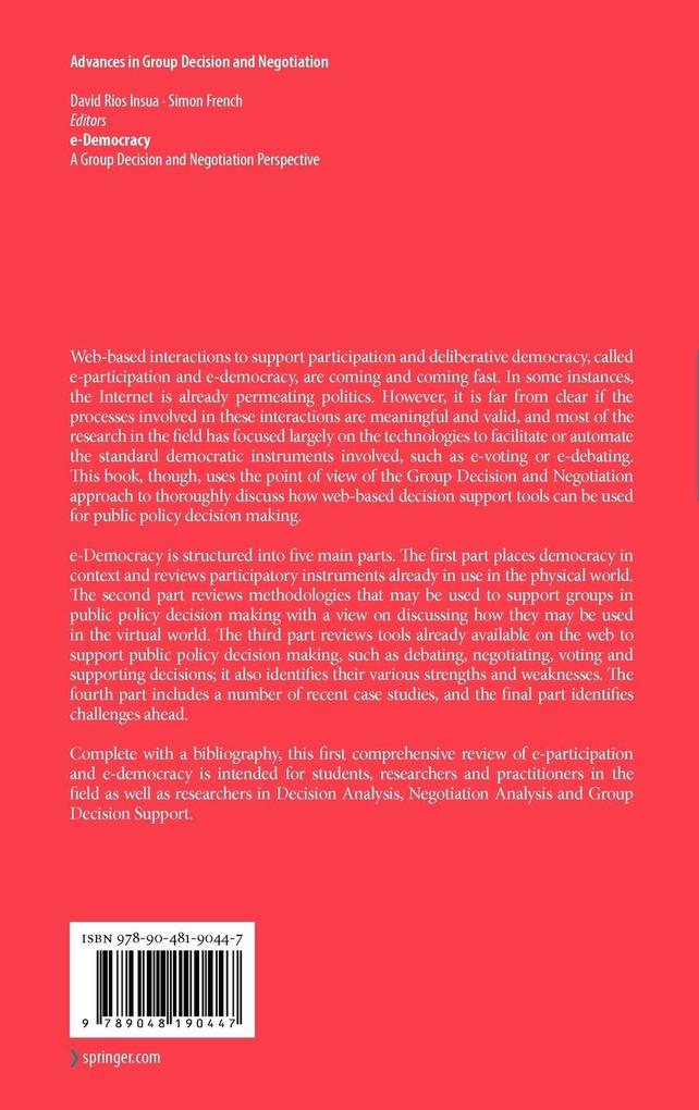 Weitere Ansicht: E-Democracy