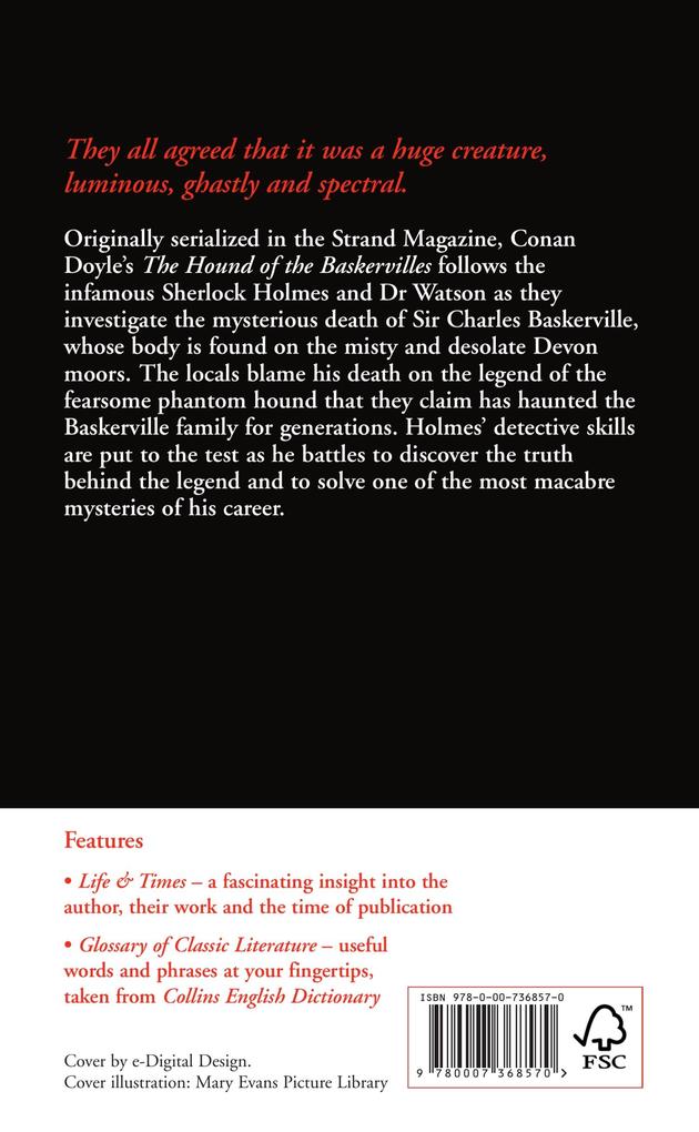 Weitere Ansicht: The Hound of the Baskervilles | Arthur Conan Doyle
