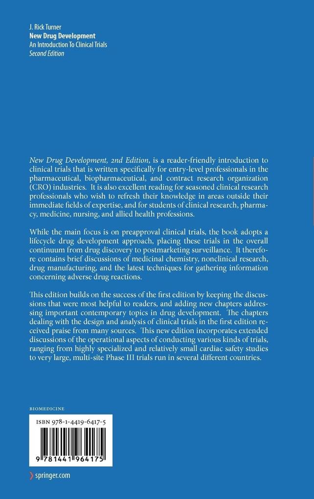 Weitere Ansicht: New Drug Development | J. Rick Turner