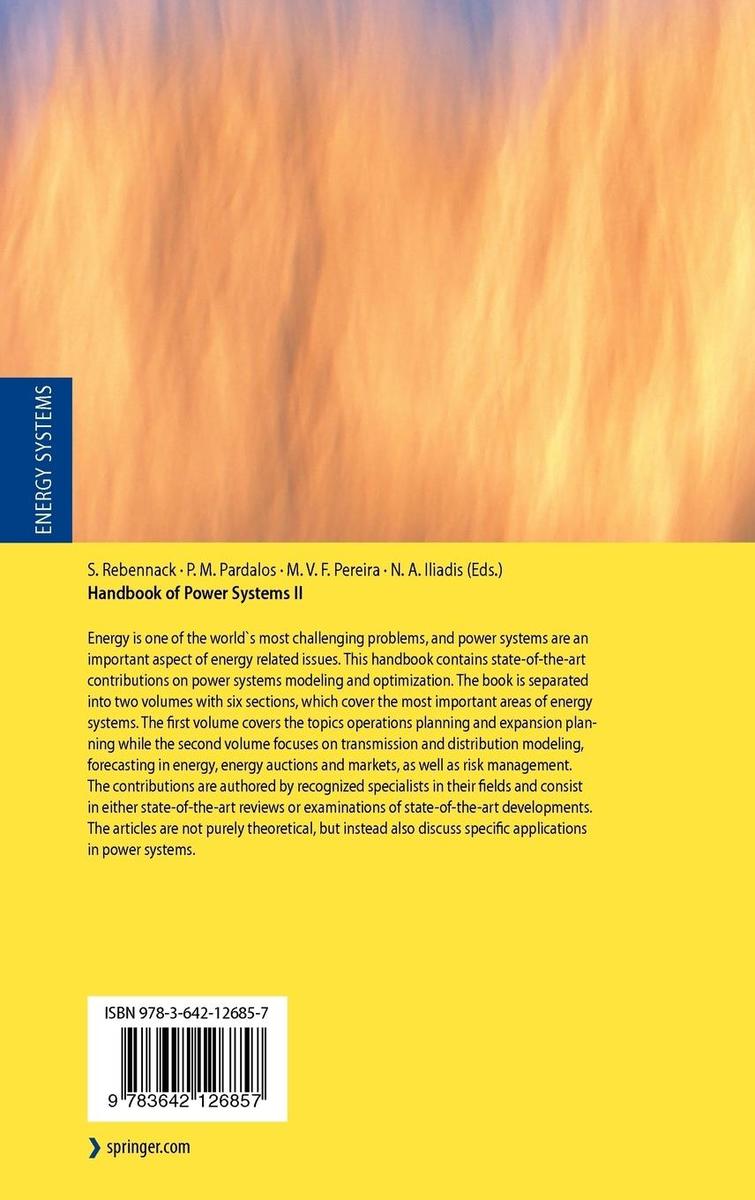 Weitere Ansicht: Handbook of Power Systems II