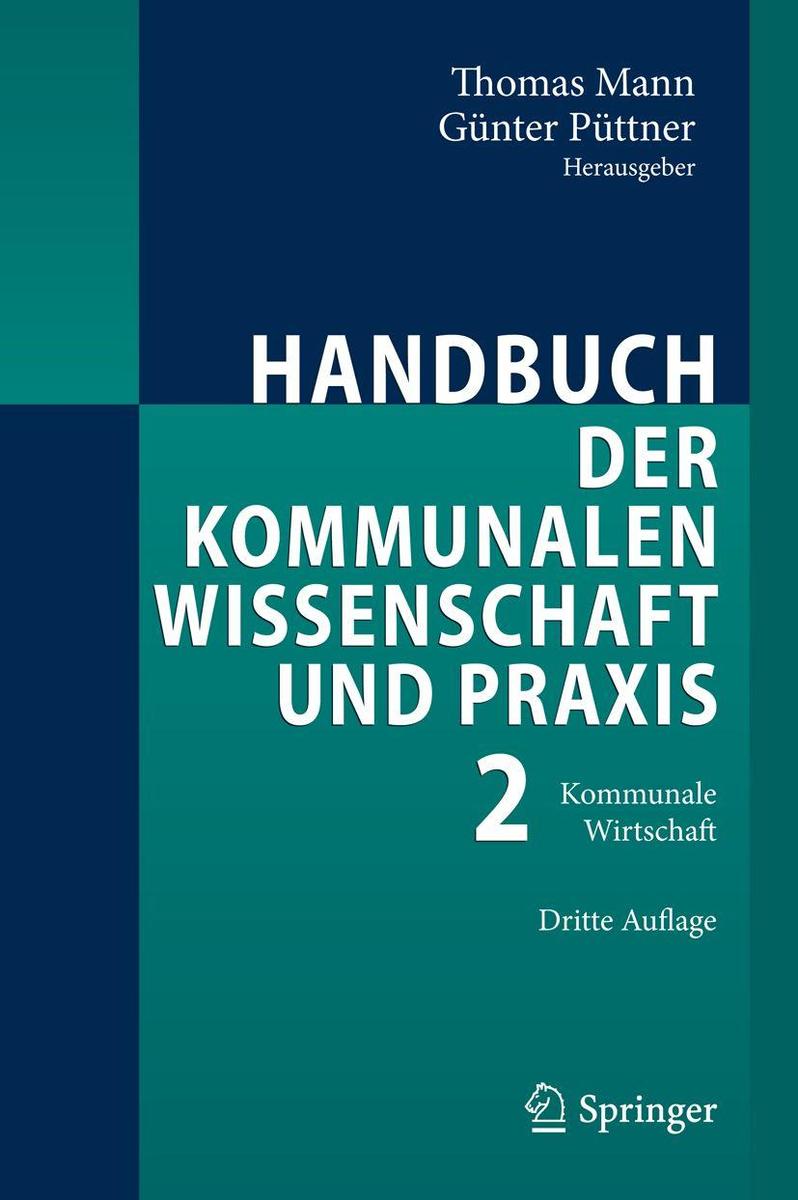 Produktbild: Handbuch der kommunalen Wissenschaft und Praxis