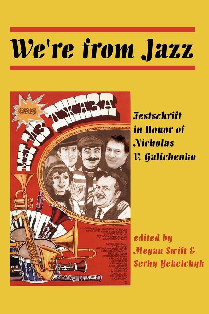Produktbild: WE'RE FROM JAZZ