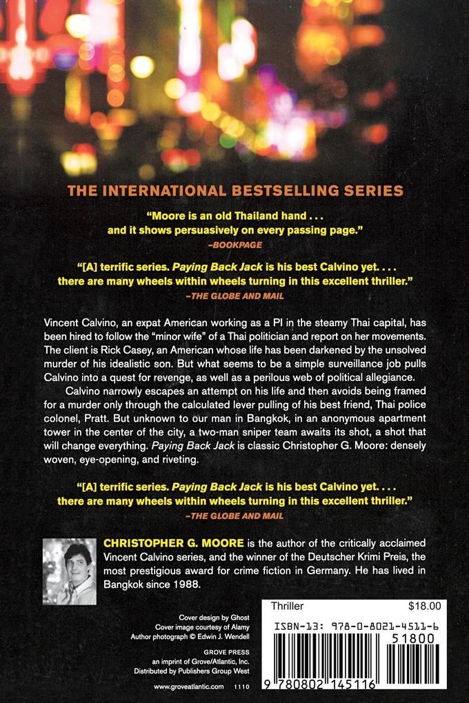 Weitere Ansicht: Paying Back Jack | Christopher G Moore