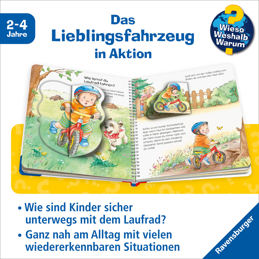 Weitere Ansicht: Wieso? Weshalb? Warum? junior, Band 37: Mein Laufrad | Frauke Nahrgang