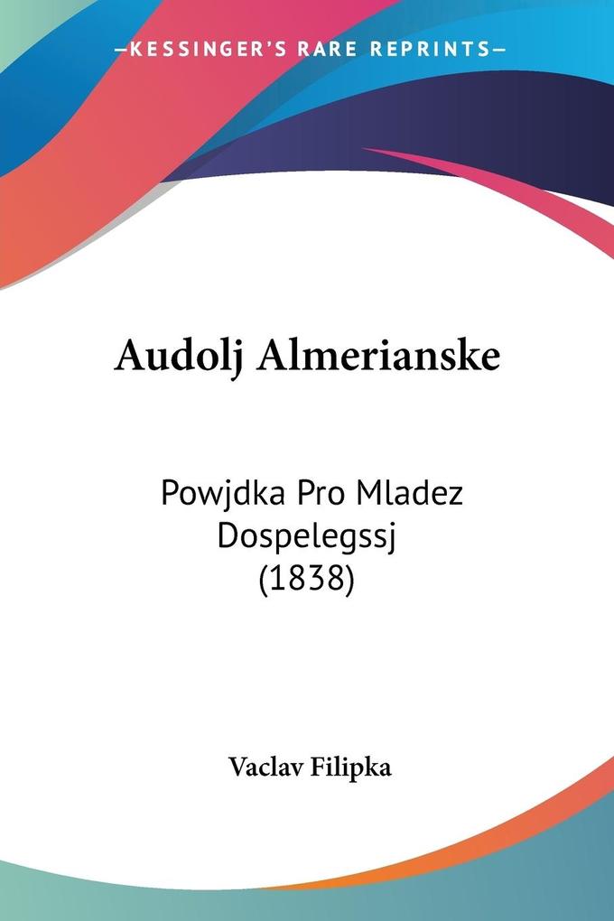 Produktbild: Audolj Almerianske | Vaclav Filipka