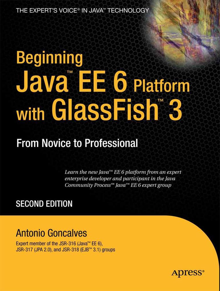 Produktbild: Beginning Java EE 6 with GlassFish 3 | Antonio Goncalves