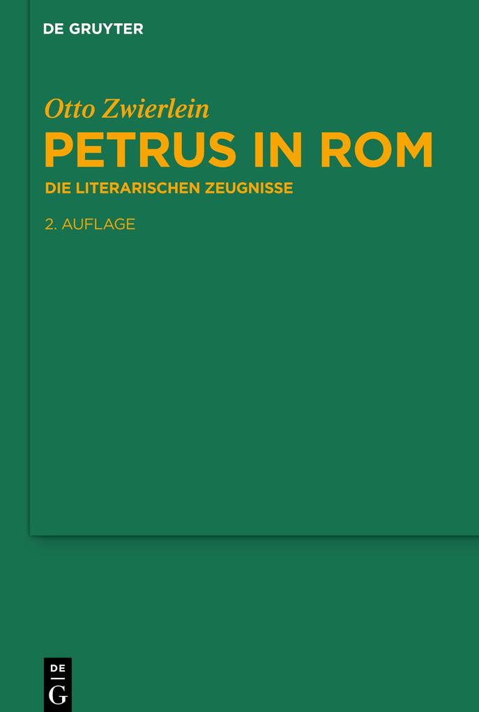 Produktbild: Petrus in Rom | Otto Zwierlein