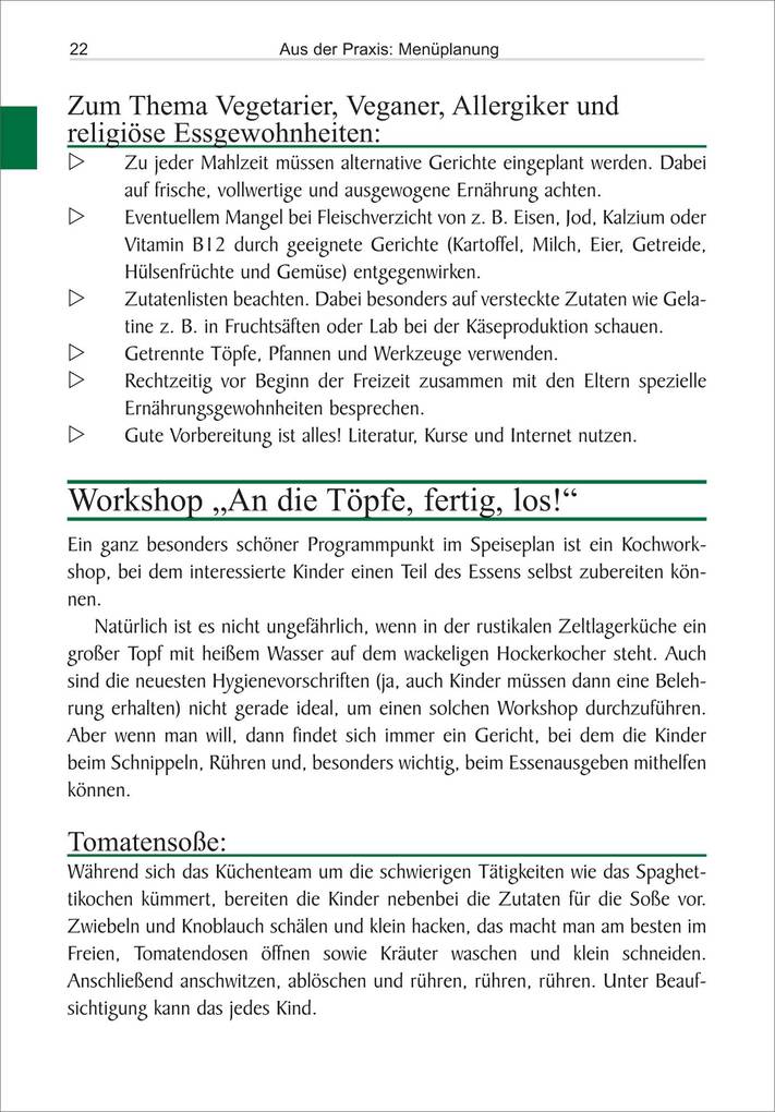 Weitere Ansicht: Kochen für Gruppen und Zeltlager | Wolfgang Ries