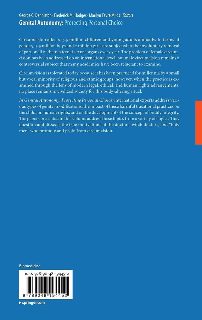 Weitere Ansicht: Genital Autonomy: