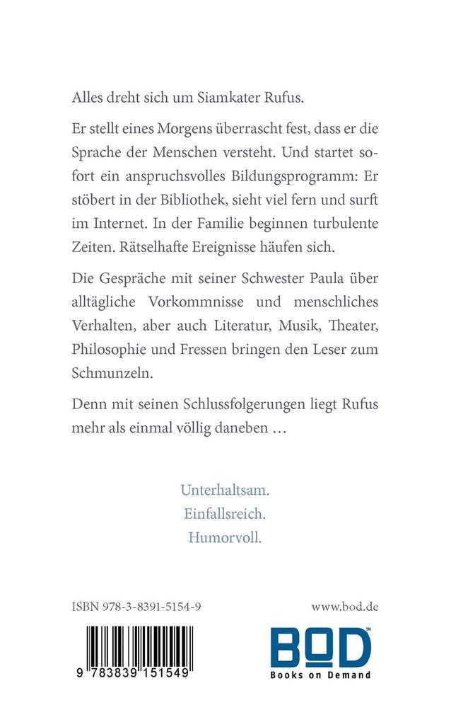 Weitere Ansicht: Mensch, Rufus! | Lothar Schwengler