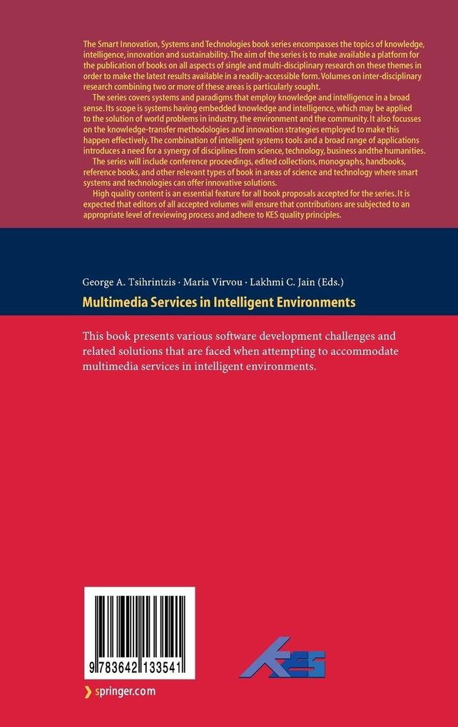 Weitere Ansicht: Multimedia Services in Intelligent Environments