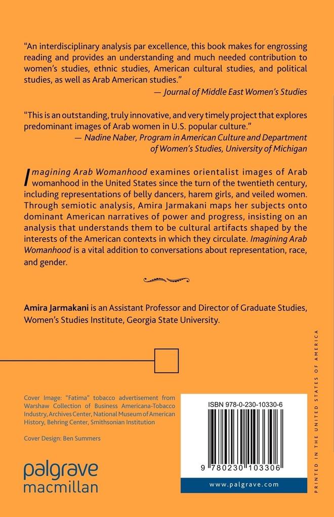 Weitere Ansicht: Imagining Arab Womanhood | Amira Jarmakani, A. Jarmakani