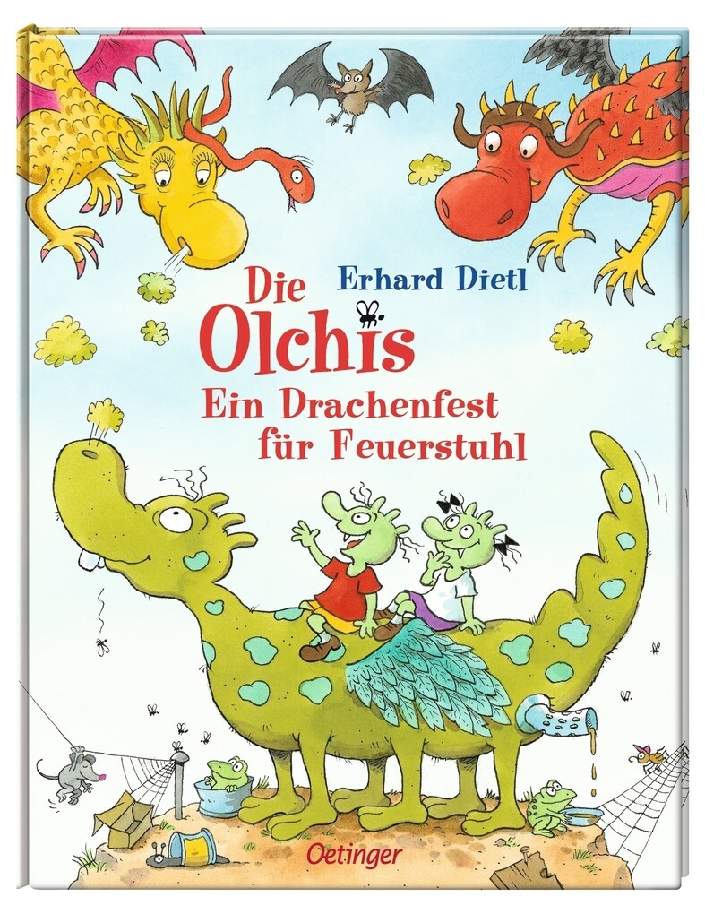 Weitere Ansicht: Die Olchis. Ein Drachenfest für Feuerstuhl | Erhard Dietl