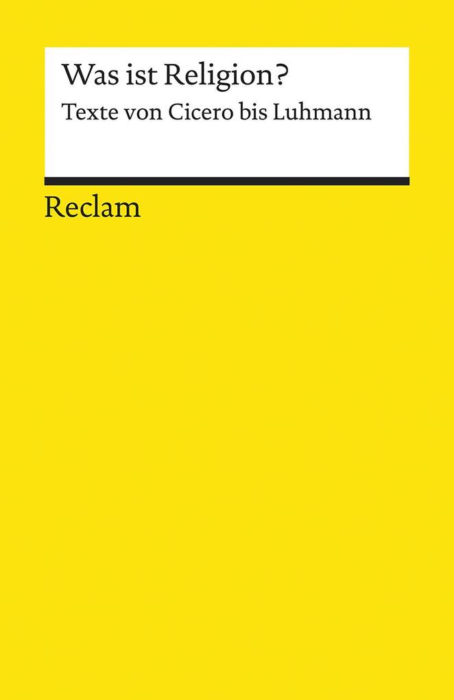 Produktbild: Was ist Religion?