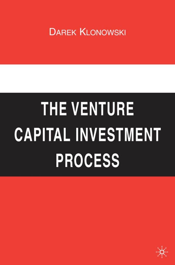 Produktbild: The Venture Capital Investment Process | Darek Klonowski, D. Klonowski