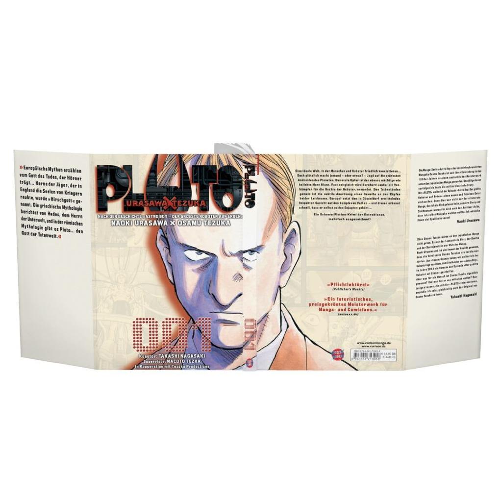 Weitere Ansicht: Pluto: Urasawa X Tezuka 01 | Osamu Tezuka, Takashi Nagasaki, Naoki Urasawa, Tezuka Productions