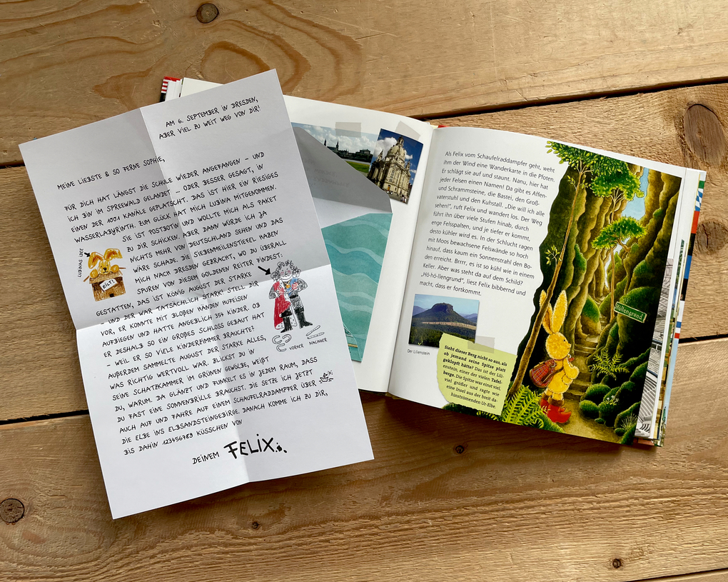 Weitere Ansicht: Mit Felix auf großer Deutschlandreise | Annette Langen, Constanza Droop