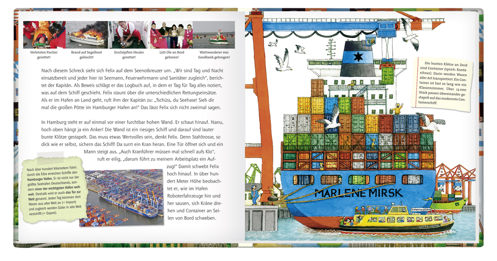 Weitere Ansicht: Mit Felix auf großer Deutschlandreise | Annette Langen, Constanza Droop