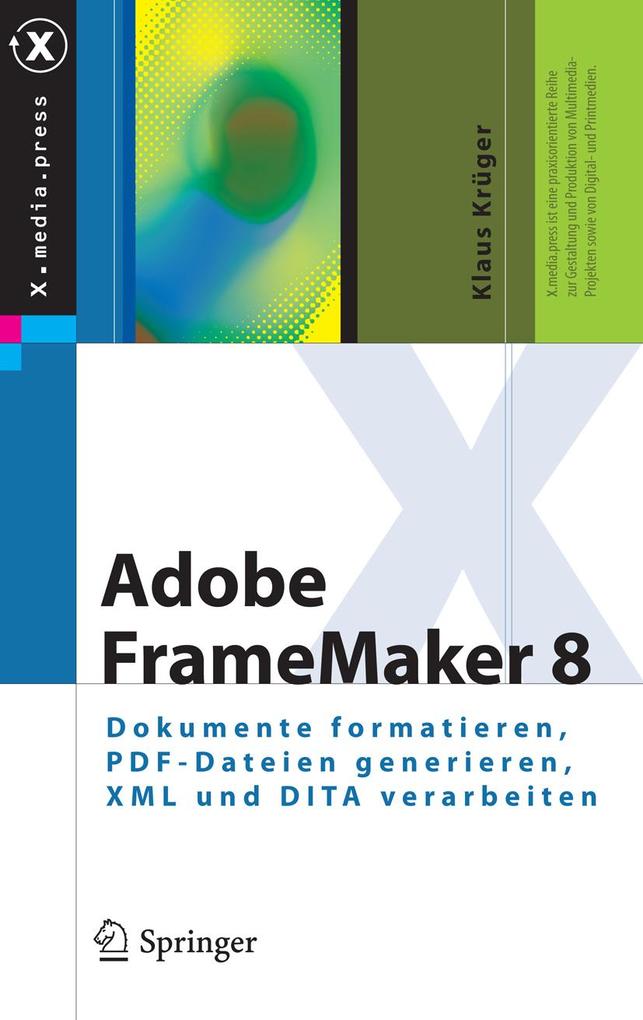 Produktbild: Adobe FrameMaker 8 | Klaus Krüger