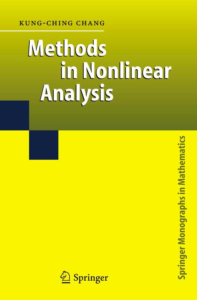 Produktbild: Methods in Nonlinear Analysis | Kung-Ching Chang