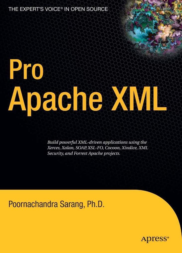 Produktbild: Pro Apache XML | Poornachandra Sarang