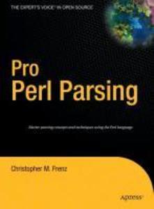 Produktbild: Pro Perl Parsing | Christopher M. Frenz