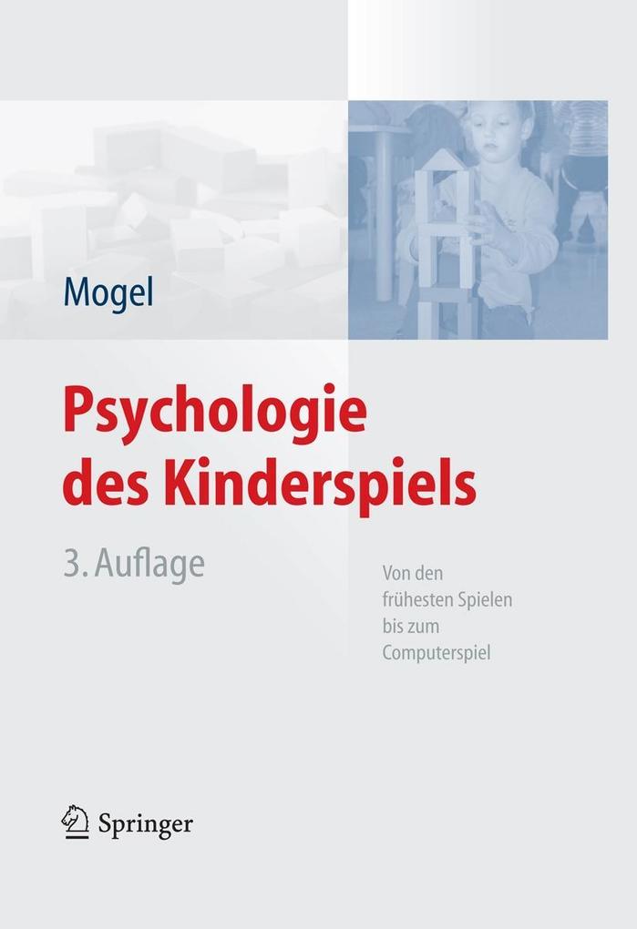 Produktbild: Psychologie des Kinderspiels | Hans Mogel