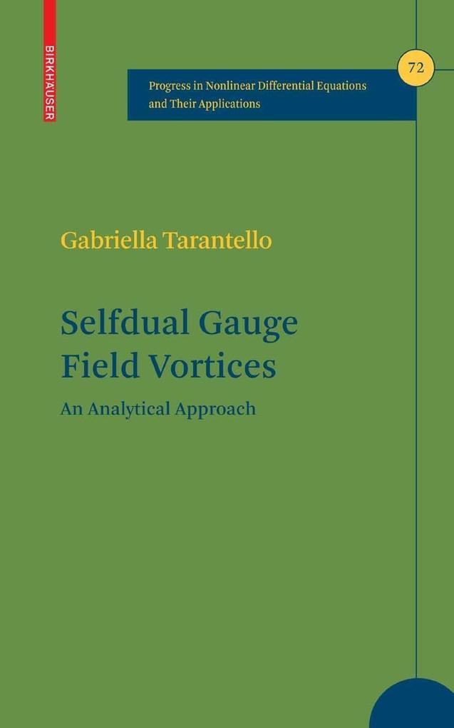Produktbild: Selfdual Gauge Field Vortices | Gabriella Tarantello