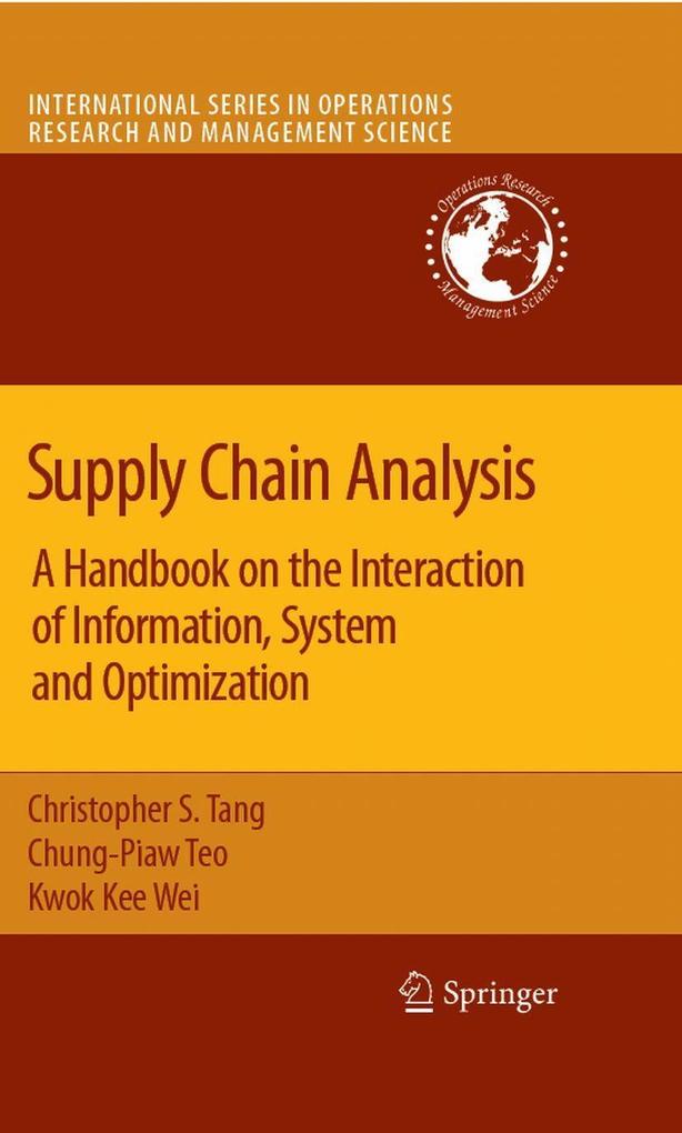 Produktbild: Supply Chain Analysis