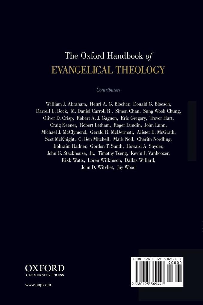 Weitere Ansicht: OHB EVANGELICAL THEOLOGY OHBK C | Mcdermott