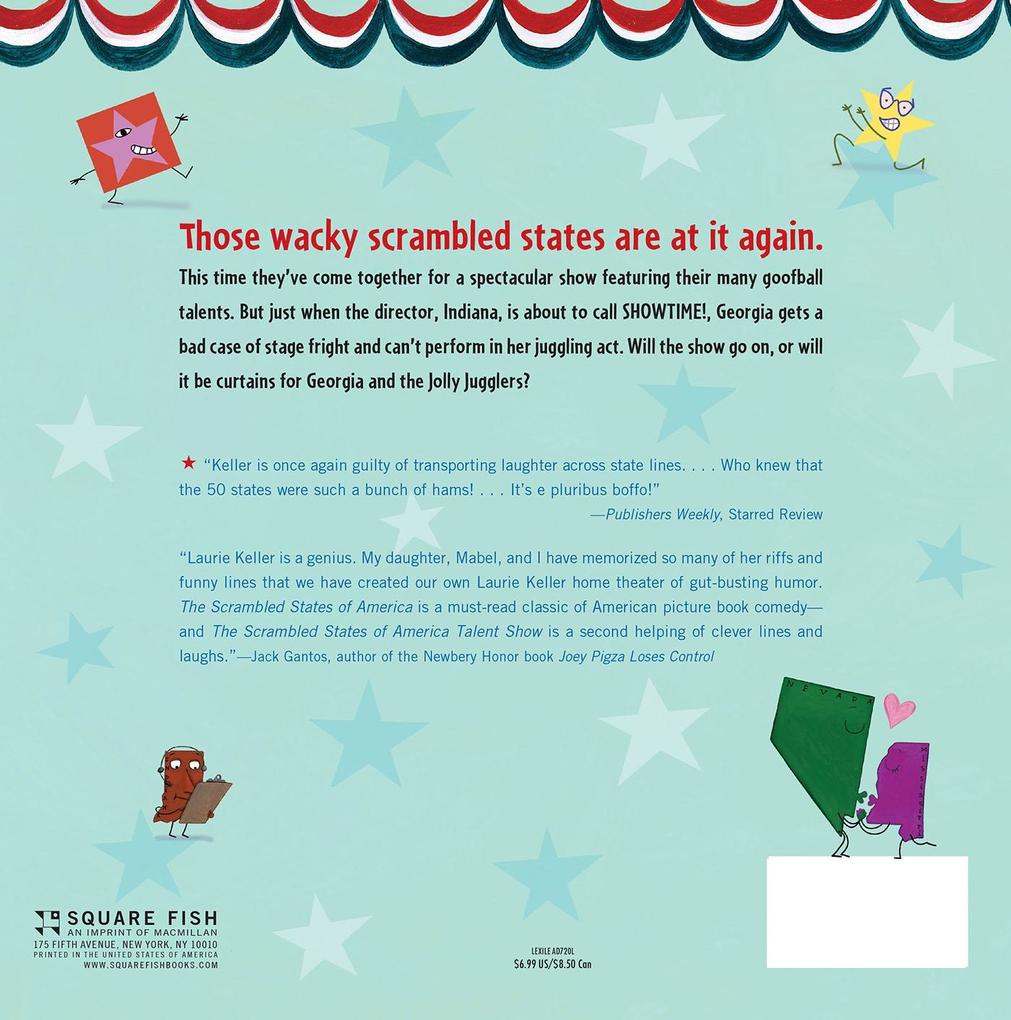 Weitere Ansicht: The Scrambled States of America Talent Show | Laurie Keller