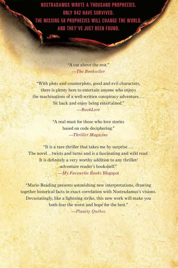 Weitere Ansicht: The Nostradamus Prophecies | Mario Reading