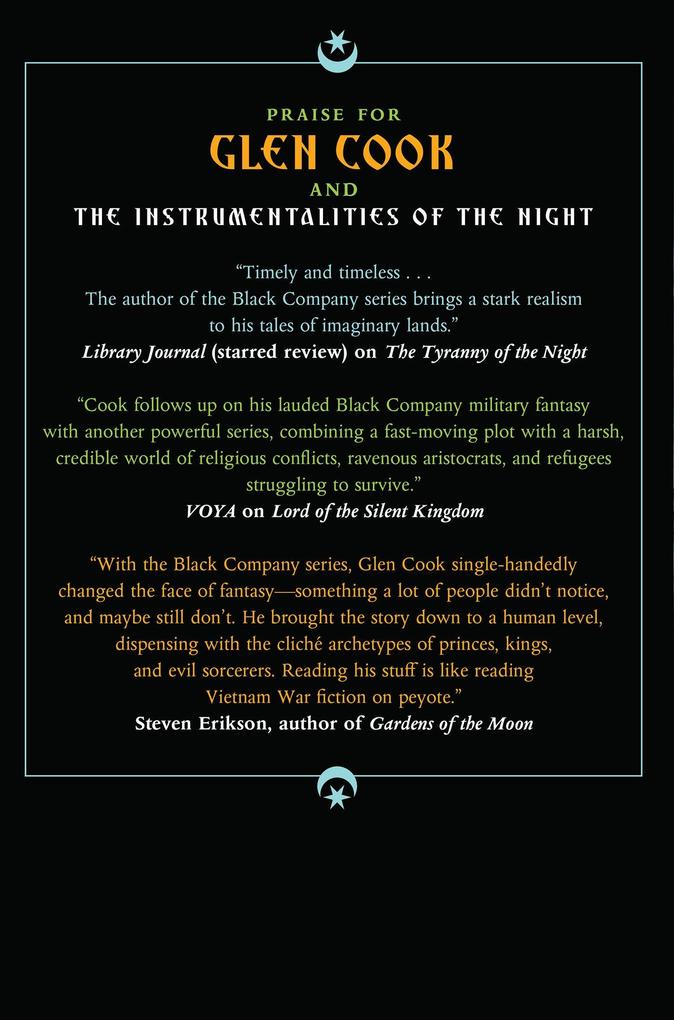 Weitere Ansicht: Surrender to the Will of the Night | Glen Cook