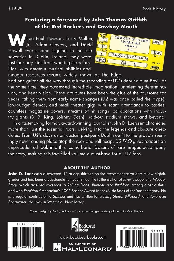 Weitere Ansicht: U2 FAQ | John D. Luerssen
