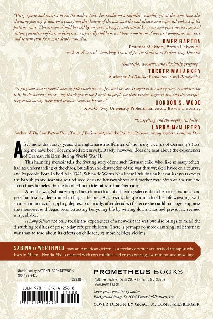 Weitere Ansicht: A Long Silence | Sabina de Werth Neu