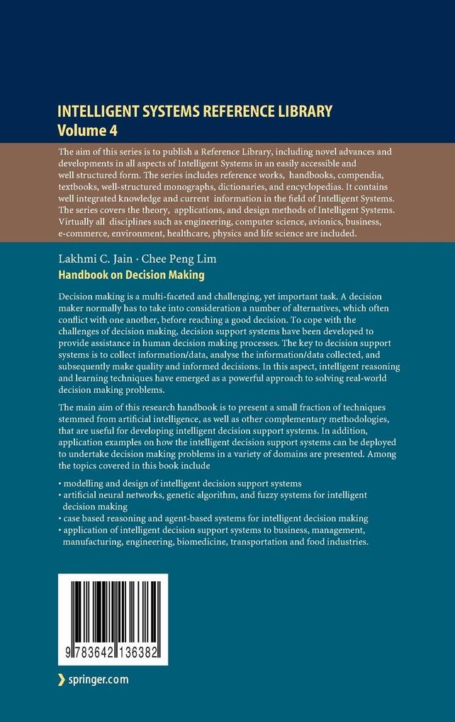 Weitere Ansicht: Handbook on Decision Making