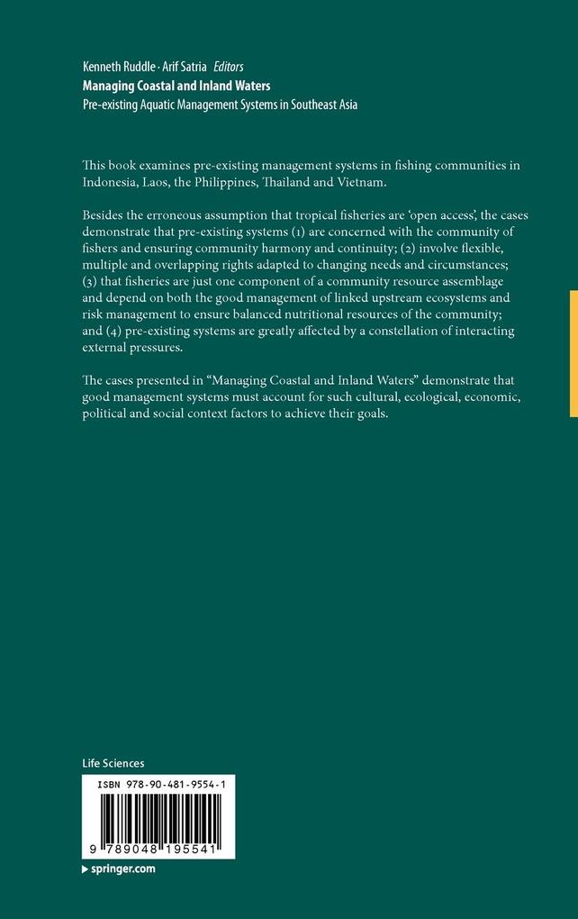 Weitere Ansicht: Managing Coastal and Inland Waters