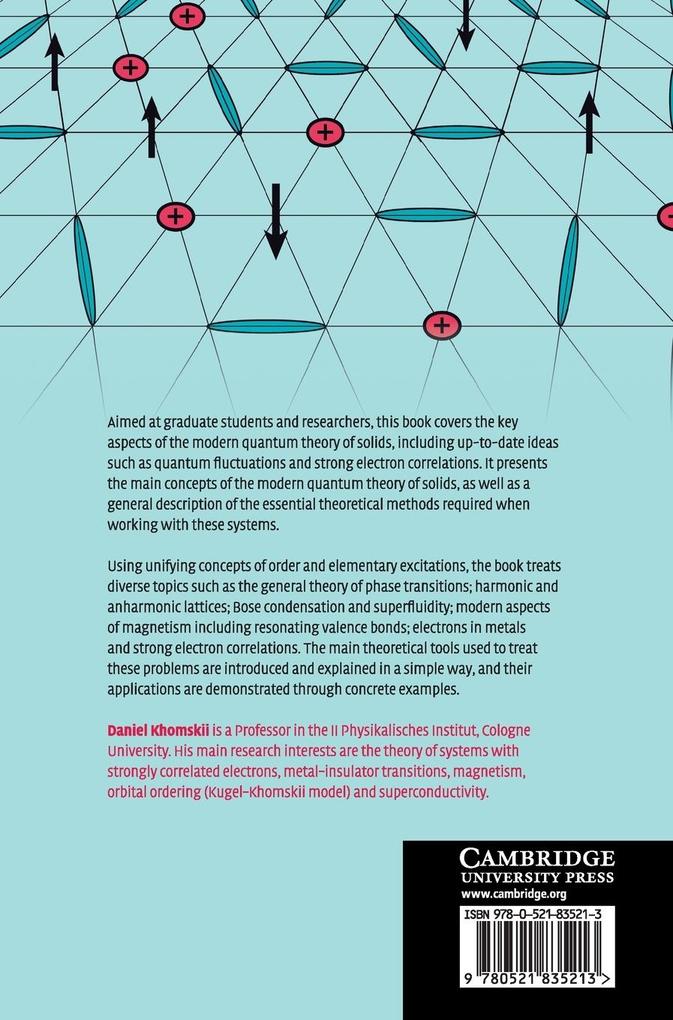 Weitere Ansicht: Basic Aspects of the Quantum Theory of Solids | Daniel I. Khomskii