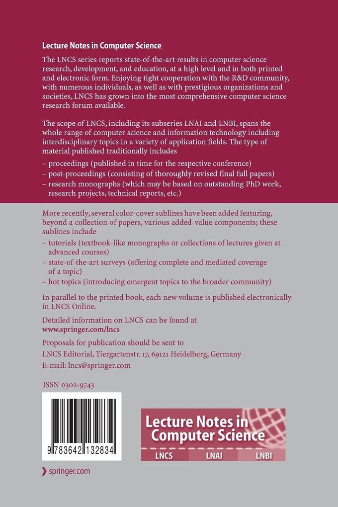 Weitere Ansicht: Structural Information and Communication Complexity