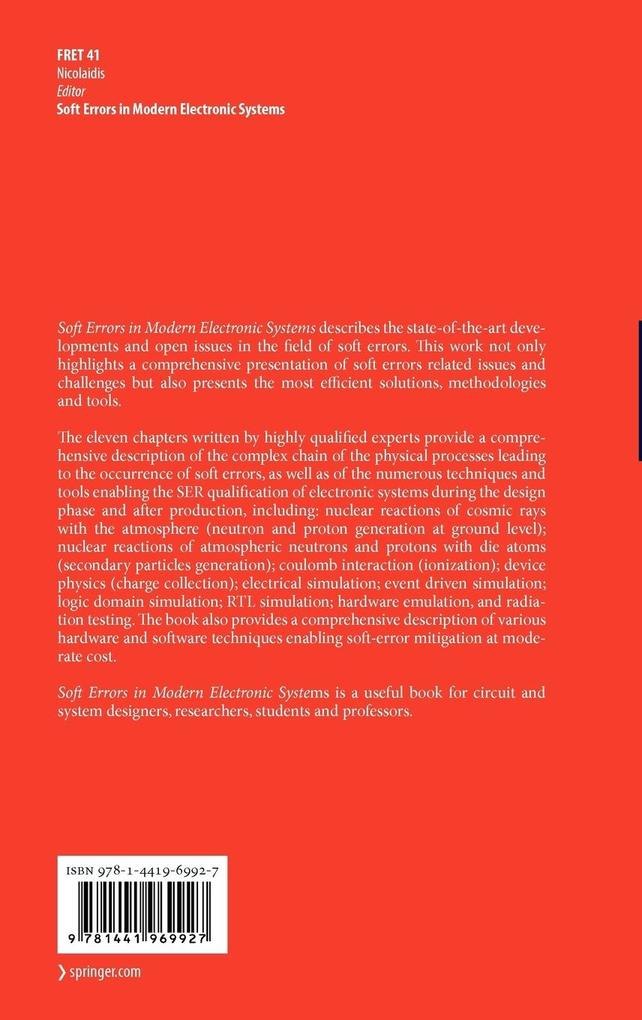 Weitere Ansicht: Soft Errors in Modern Electronic Systems