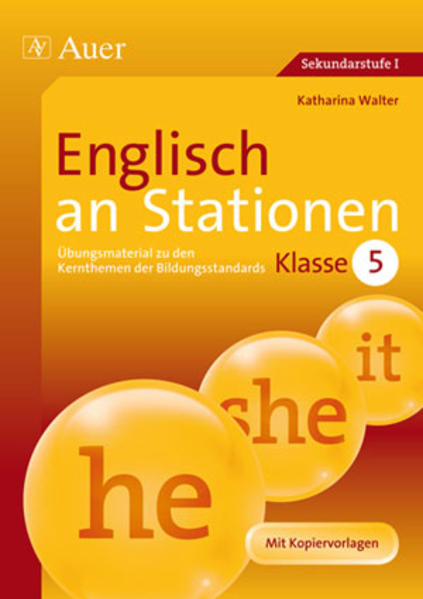 Produktbild: Englisch an Stationen. Klasse 5 | Katharina Walter