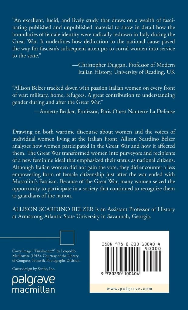 Weitere Ansicht: Women and the Great War | A. Belzer