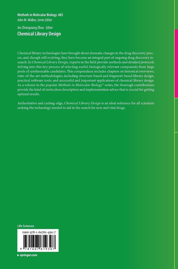 Weitere Ansicht: Chemical Library Design