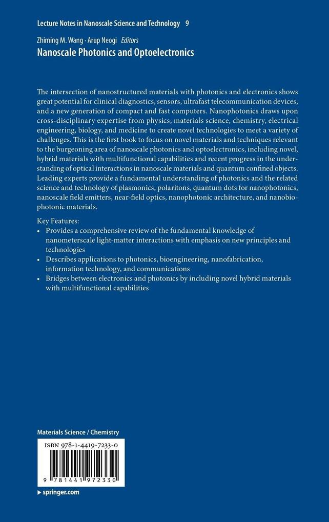 Weitere Ansicht: Nanoscale Photonics and Optoelectronics