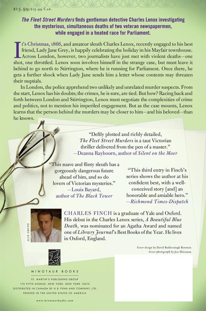 Weitere Ansicht: The Fleet Street Murders | Charles Finch