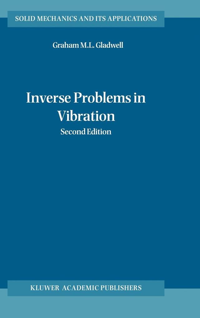 Produktbild: Inverse Problems in Vibration | G.M.L. Gladwell, Graham M. L. Gladwell