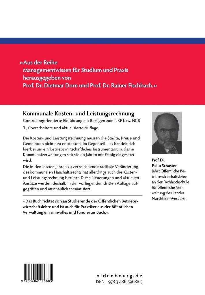 Weitere Ansicht: Kommunale Kosten- und Leistungsrechnung | Falko Schuster