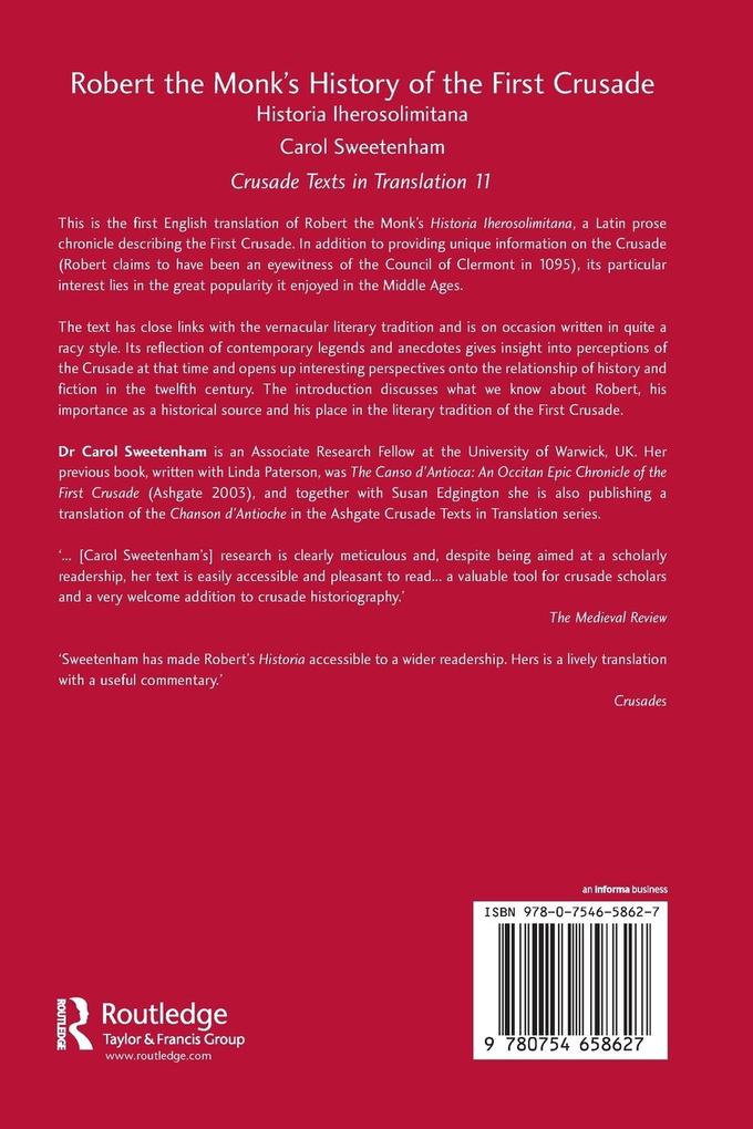 Weitere Ansicht: Robert the Monk's History of the First Crusade