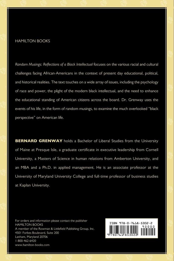 Weitere Ansicht: Random Musings | Bernard Grenway